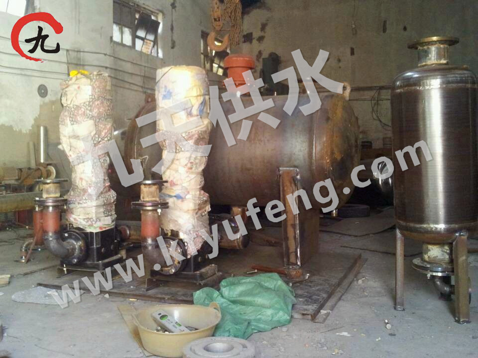 無(wú)負壓供水設備制作現場(chǎng)